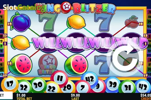 Win Screen 2. Bingo Blitzer slot