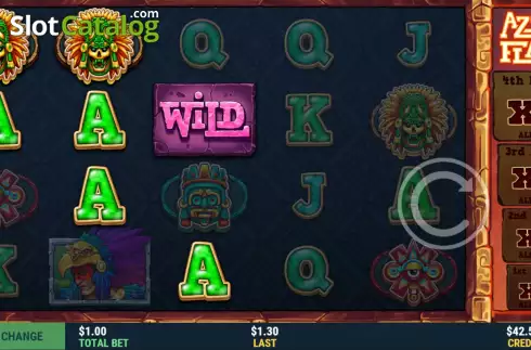 Win Screen 3. Aztec Flame slot