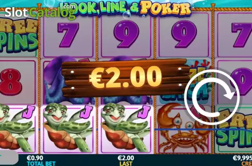 Win Screen 2. Hook, Line & Poker slot