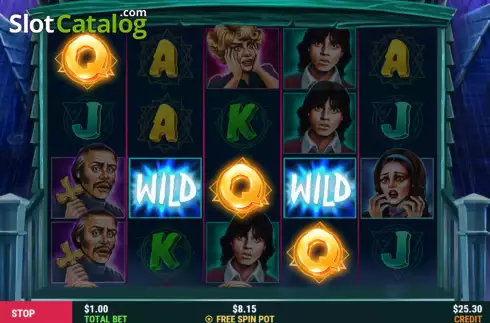 Free Spins Gameplay Screen 2. Amityville slot