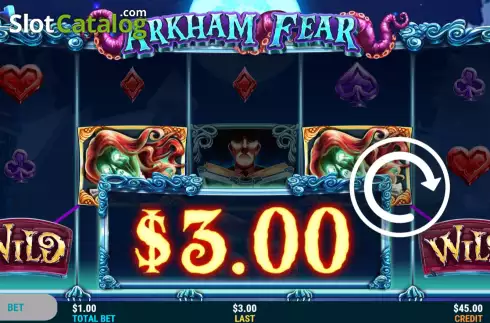 Win Screen 2. Arkham Fear slot