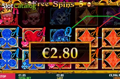 Free Spins Win Screen 2. Banished Souls slot