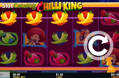 Win Screen 2. Chilli King slot