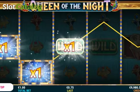 Win Screen 3. Queen of the Night slot