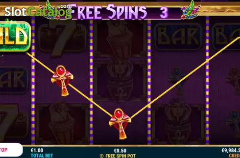 Free Spins Win Screen 3. Queen of the Night slot