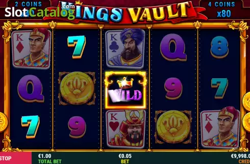 Bildschirm3. Kings Vault slot