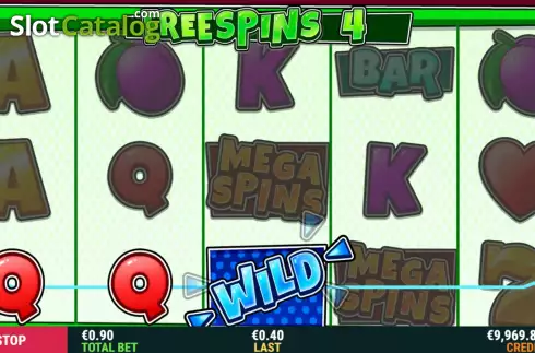 Free Spins Win Screen 4. So Many Wilds slot