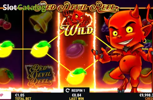 Win Screen 2. Red Devil Reel slot
