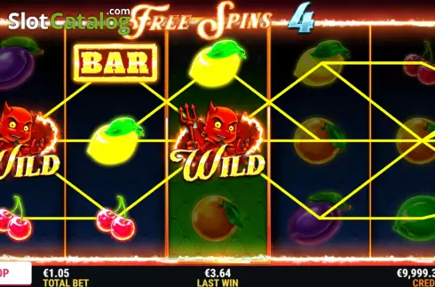 Free Spins Win Screen 4. Red Devil Reel slot