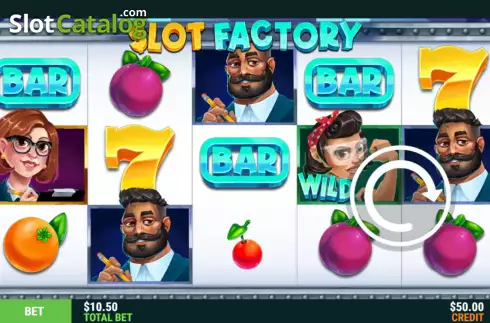画面2. Slot Factory カジノスロット