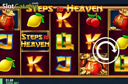 Game screen. Steps to Heaven slot