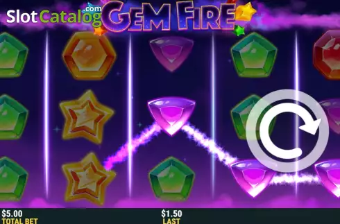 画面3. Gem Fire カジノスロット