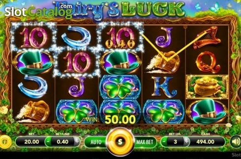 Bildschirm4. Fairy's Luck slot