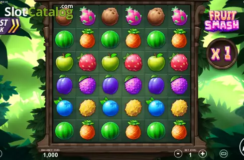 Reel screen. Fruit Smash slot