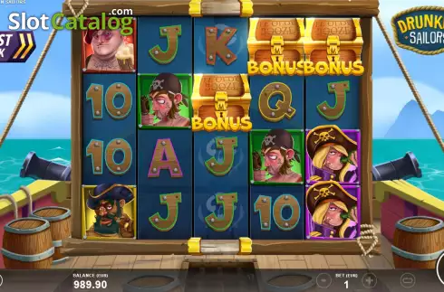 Skärmdump5. Drunken Sailors (Slotmill) slot