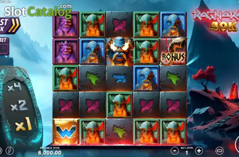 Schermo2. Ragnarok 40K slot