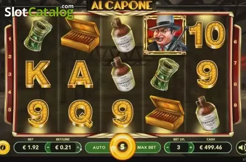 Bildschirm2. Al Capone slot