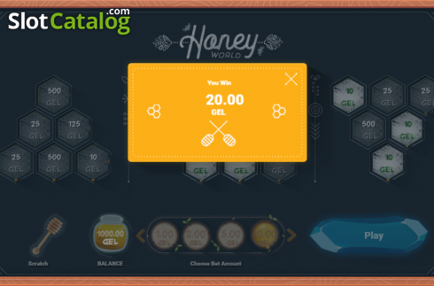 Bildschirm4. Honey World slot