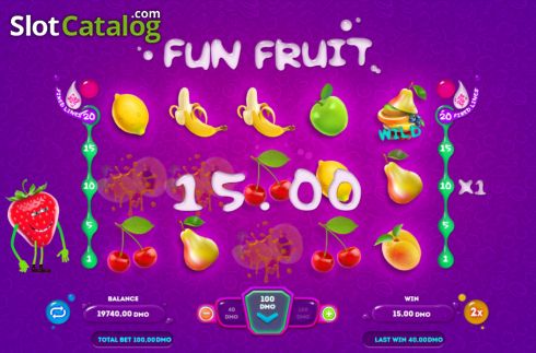 Win screen 2. Fun Fruit slot