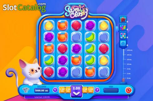 Reel Screen. Sweet Candy (Smartsoft Gaming) slot