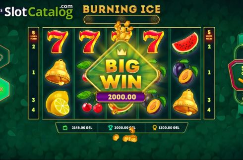 Big win 2. Burning Ice (Smartsoft Gaming) slot