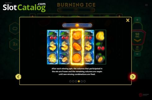 画面9. Burning Ice (Smartsoft Gaming) カジノスロット