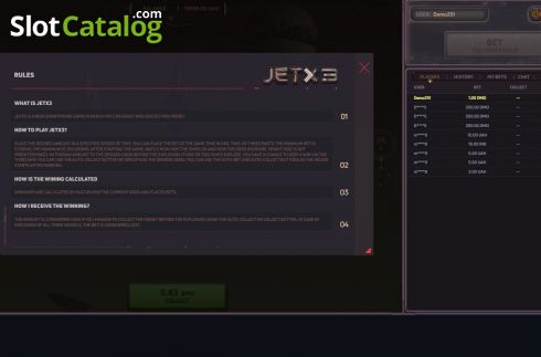 Bildschirm6. JetX3 slot
