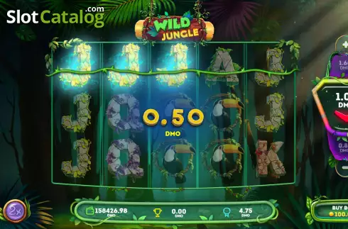 Win screen. Wild Jungle (Smartsoft Gaming) slot