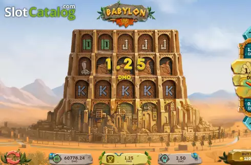 Win screen 2. Babylon slot