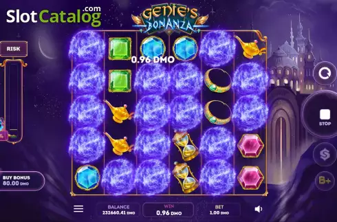 Schermo4. Genie's Bonanza slot