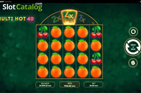 Bildschirm3. Multi Hot 40 slot