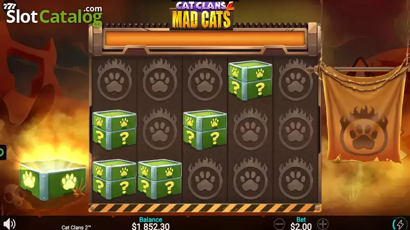 Video machine à sous Cat Clans 2 - Mad Cats