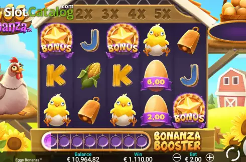 Bonus Symbols. Eggs Bonanza slot