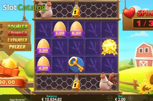 画面7. Eggs Bonanza カジノスロット