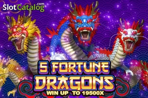 5 Fortune Dragons Logotipo