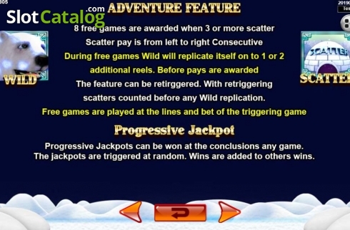 Features 1. Adventure Iceland slot