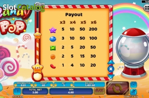 Game Rules 2. Candy Pop (Spadegaming) slot