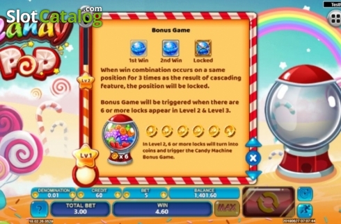 Game Rules 6. Candy Pop (Spadegaming) slot