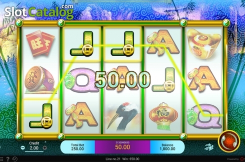 Win screen. Double Fortunes (Spadegaming) slot