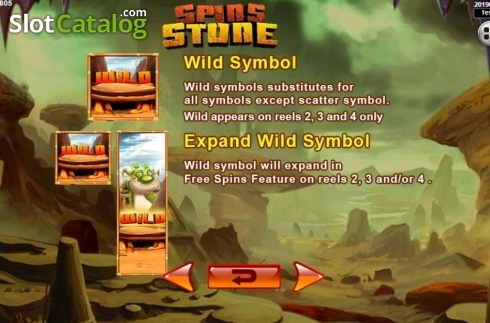 Features 1. Spins Stone slot