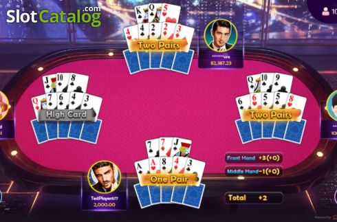 Game Screen 2. Pineapple Poker slot