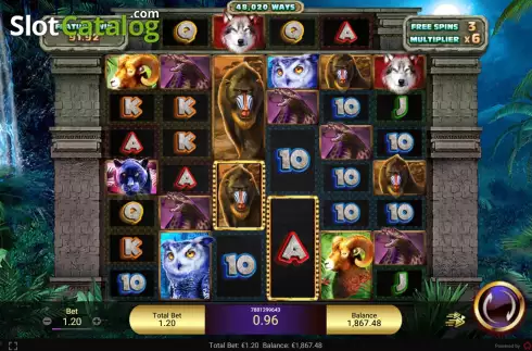 Free Spins screen3. Gold Panther Maxways slot