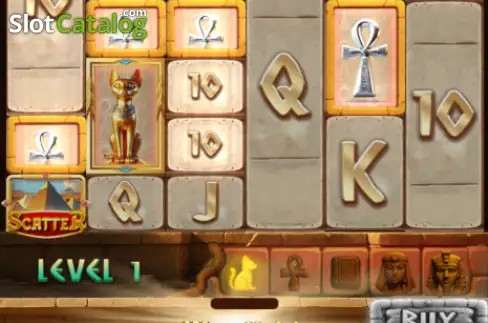 Bildschirm3. Pharaoh Gates slot