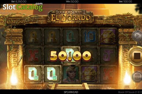 Skärmdump5. Book of Souls 2 El Dorado slot