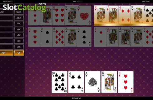 Bildschirm3. Video Poker Jacks or Better slot