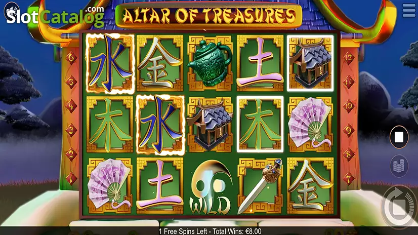 Altar Of Treasures Free Spins
