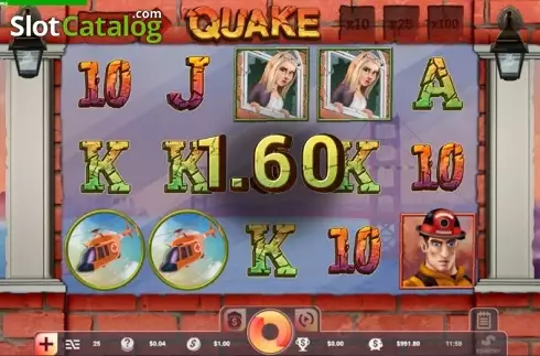Win screen 1. Quake slot