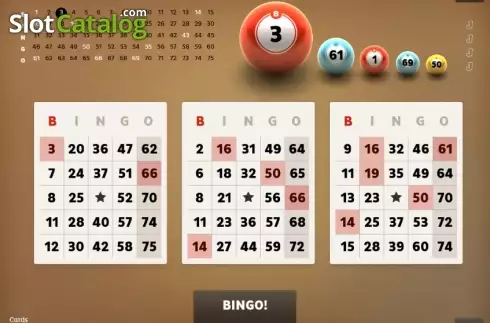Schermo3. Bingo (Spigo) slot