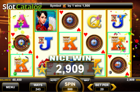 Win Screen 2. Lucky Dragon Casino slot