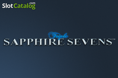 Triple Sapphire Sevens Machine à sous